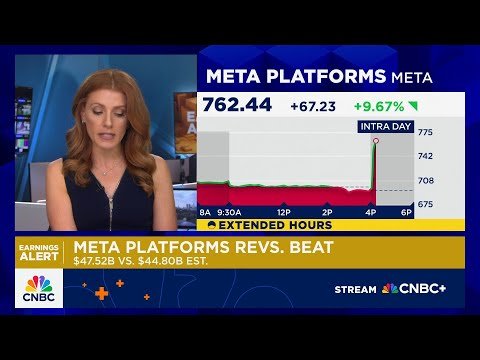 Meta shares pop more than 10% after earnings despite tightening guidance