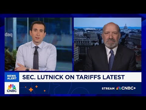 Watch CNBC's full interview with Commerce Secretary Howard Lutnick