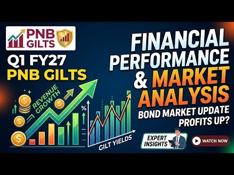 PNB GILTS Q1 Result Analysis FY2026-2027 Future Outlook 🚨 | Share Market Analysis Hindi |