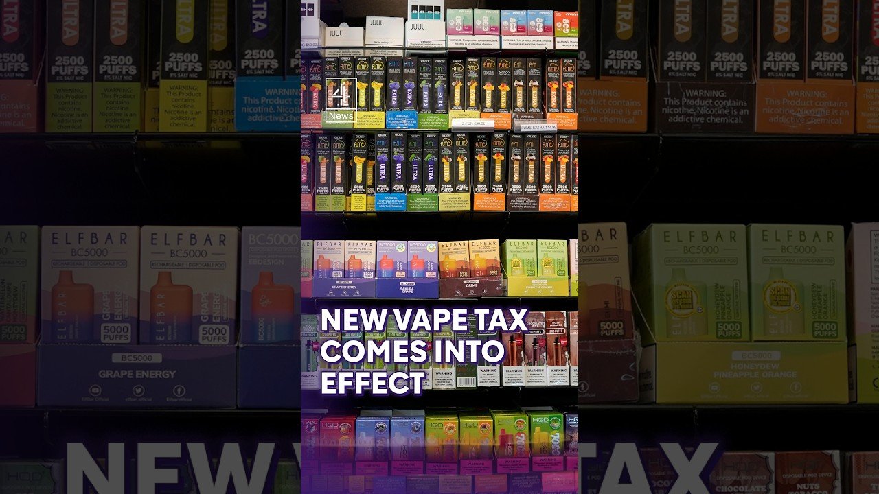 New UK vape tax comes into effect