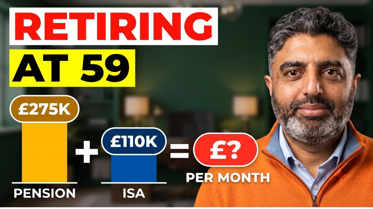 Retiring at 59 with £275K Pension + £110K ISA — Don't spend your pension first
