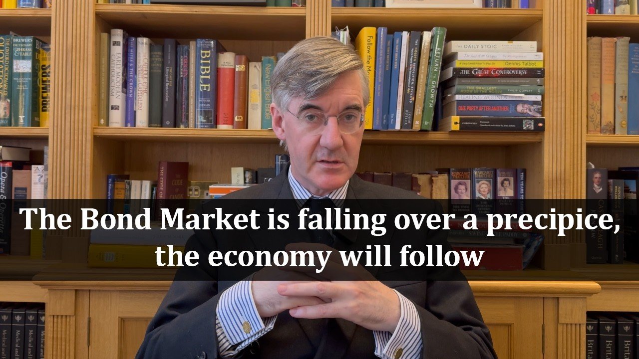 The bond market is falling over a precipice, the economy will follow